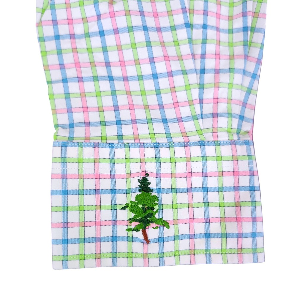 Peter Millar Performance Wicking Button Up Tatter… - image 6